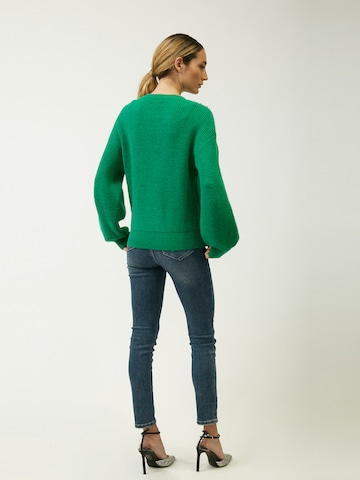 Influencer - Pullover em verde