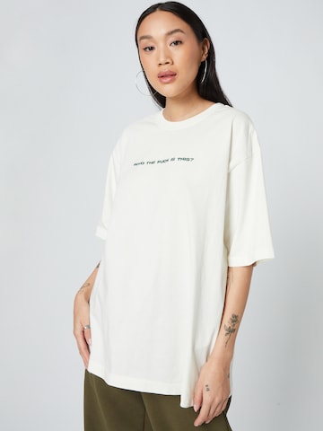 ABOUT YOU x Dardan Bluser & t-shirts 'Luke' i hvid