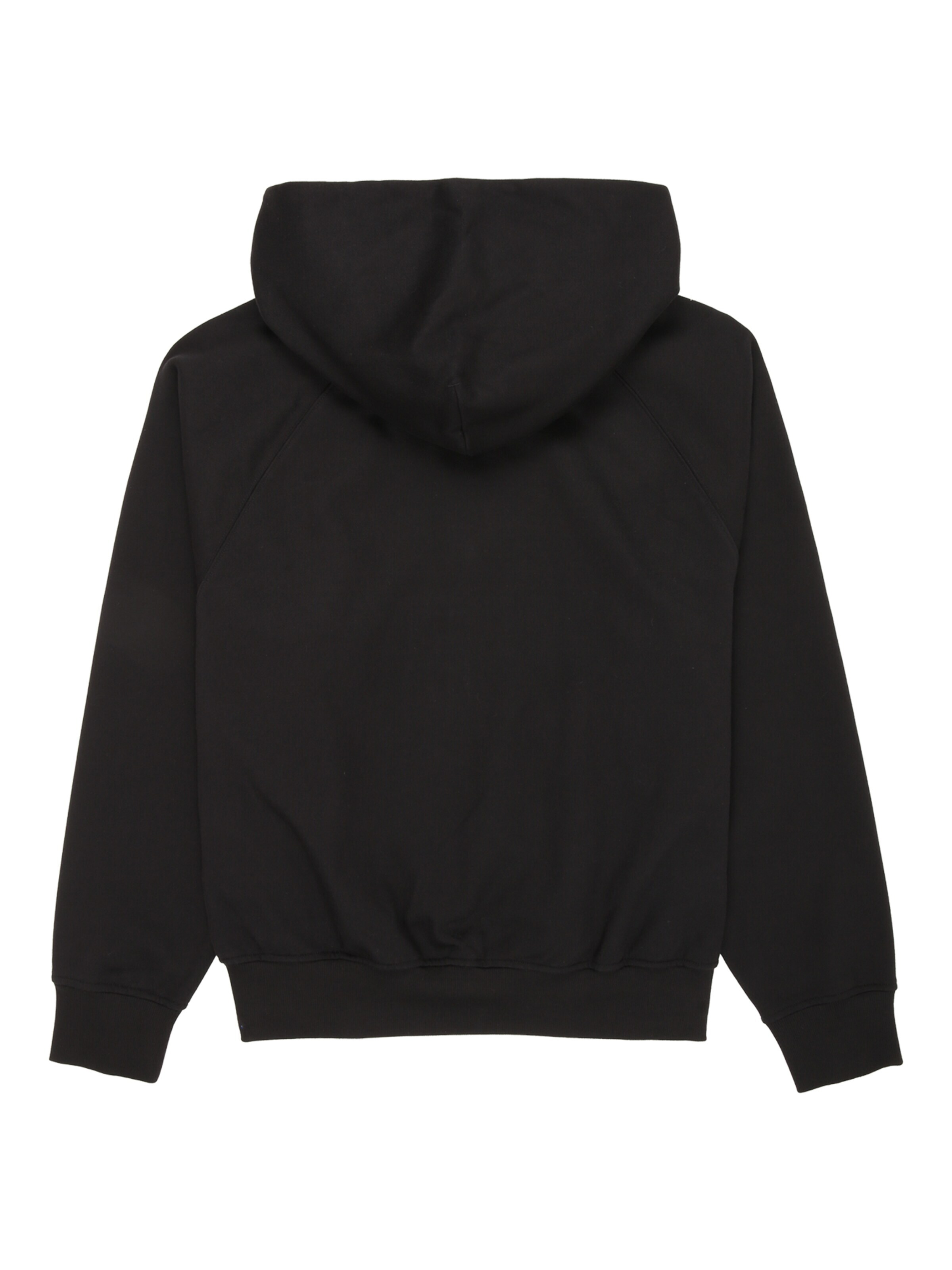 FILA - Sudadera con cremallera 'BORNO oversized raglan 2-way zip hoodie' en negro