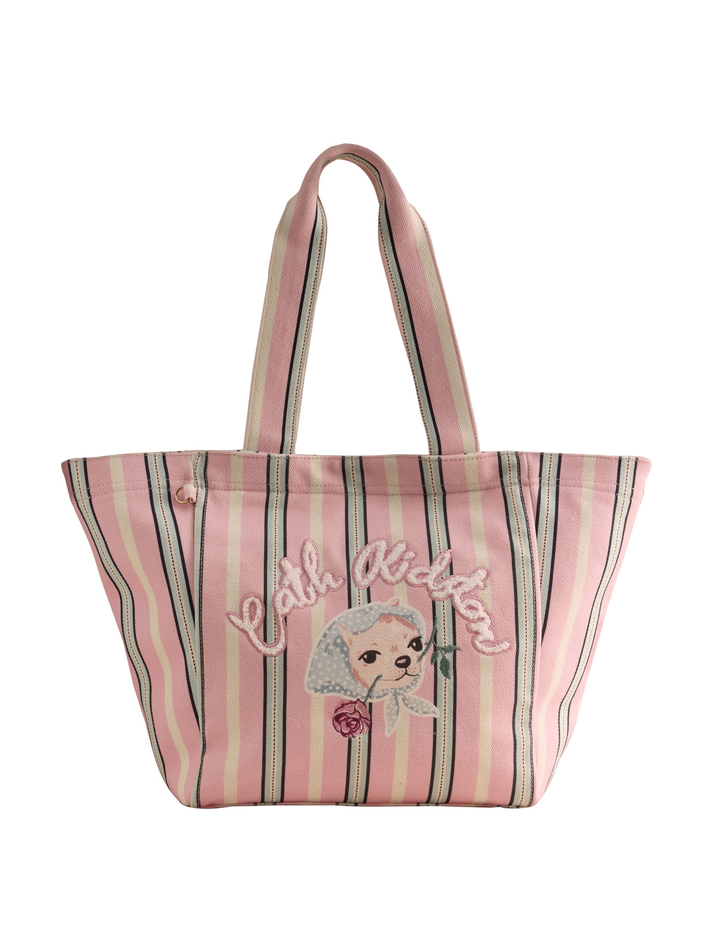 Shopper di Cath Kidston in rosa: frontale