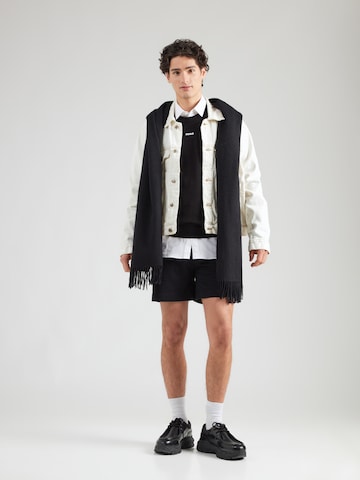 juoda HUGO Megztinis 'San Cassius-C2'