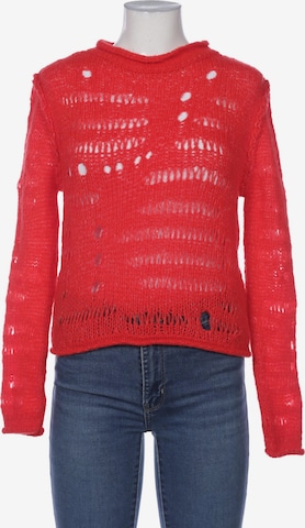 Asos Sweater & Cardigan in XS in Red: front