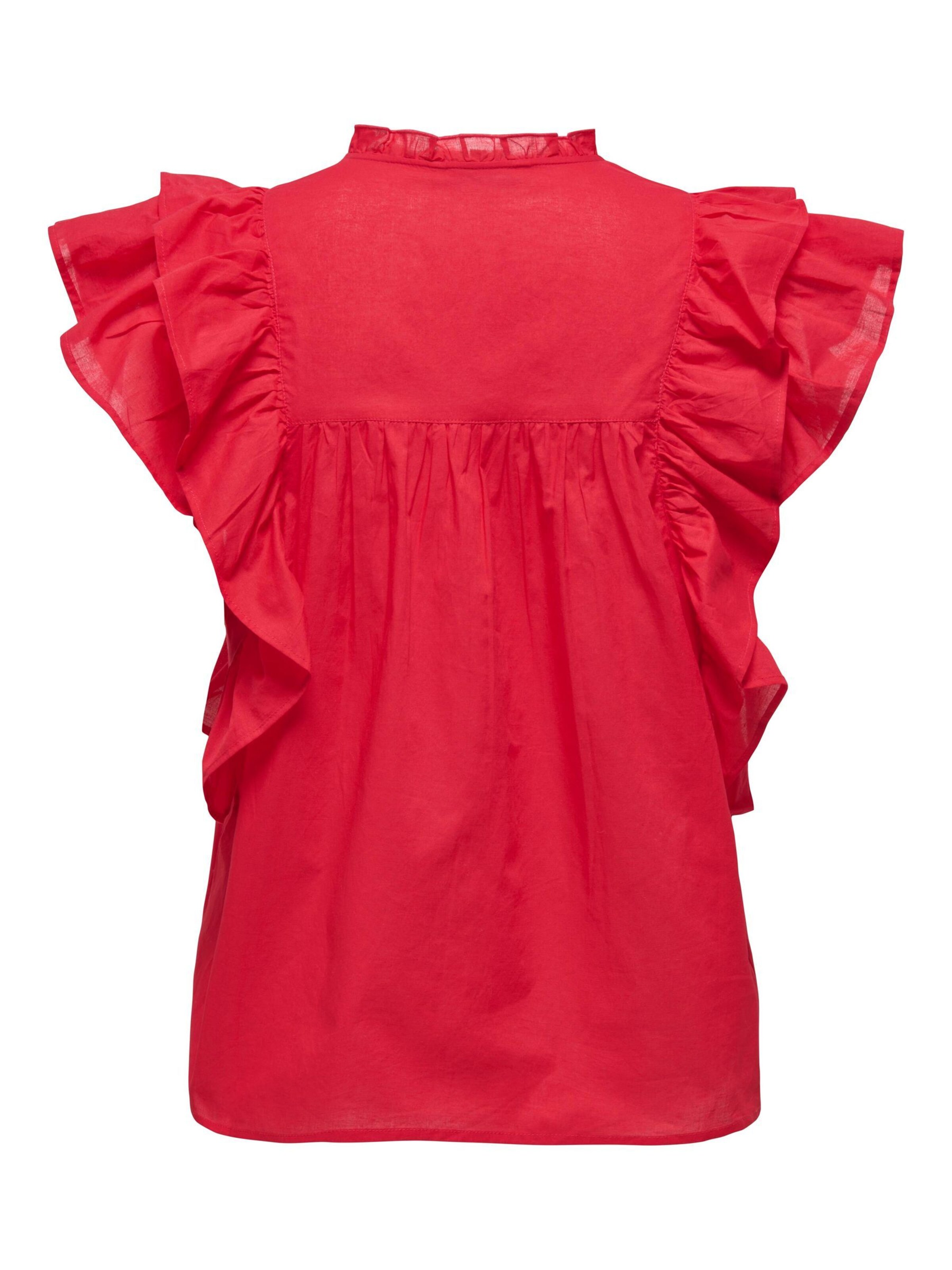 Camicia da donna 'ONLSunny' di ONLY in rosso