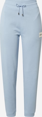 HUGO Red Trousers 'Dachibi' in Blue: front