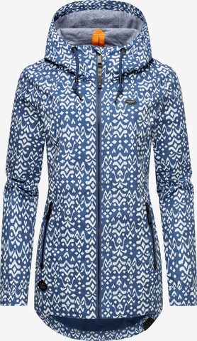 Veste fonctionnelle 'Zuzka' Ragwear en bleu : devant