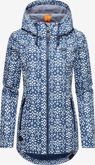Ragwear Weatherproof jacket 'Zuzka' in Blue / White, Item view