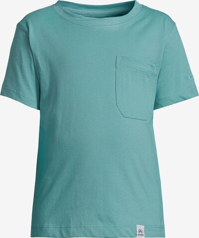 New Life T-Shirt en turquoise, Vue avec produit