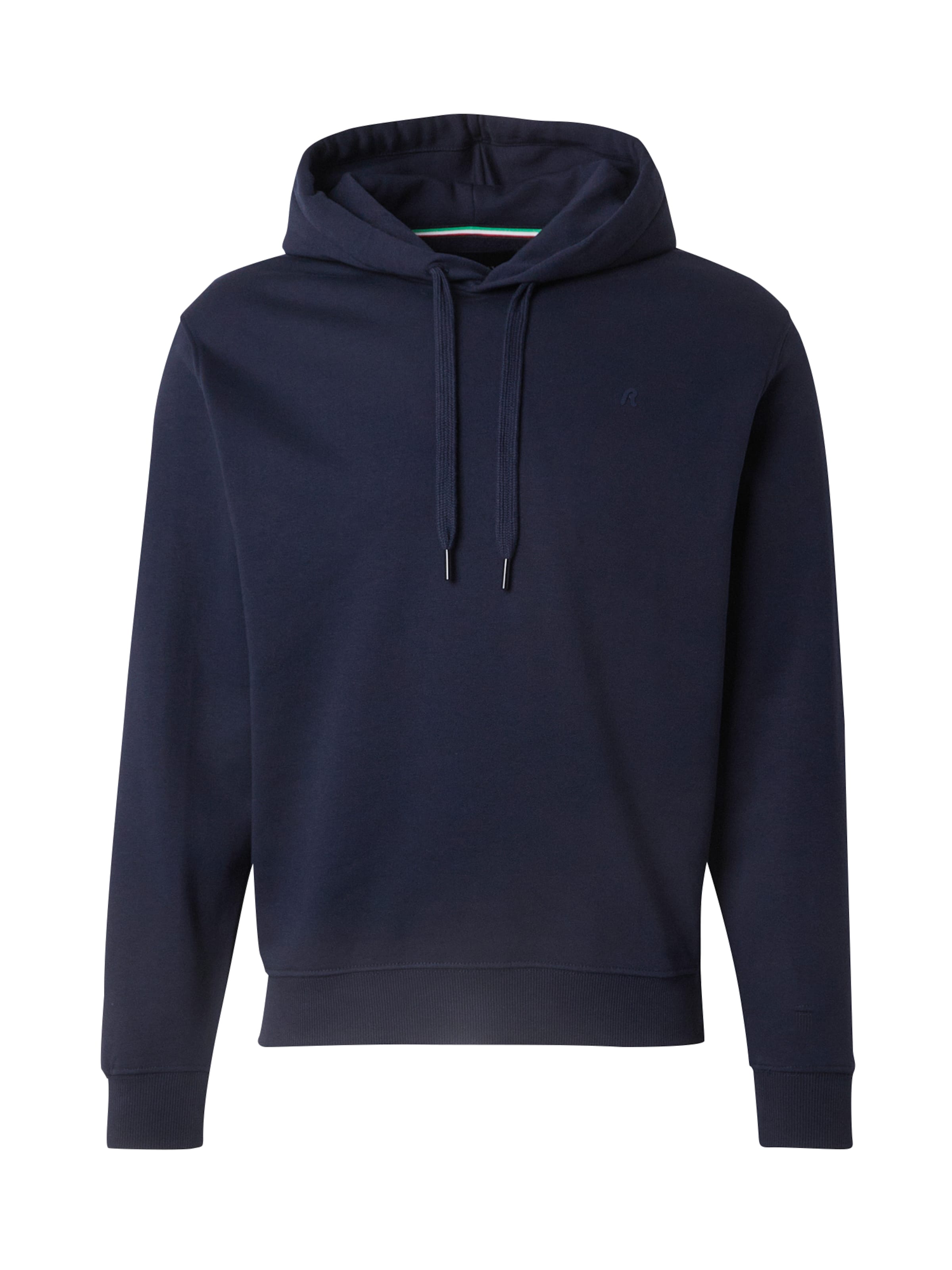 Felpa di REPLAY in blu: frontale