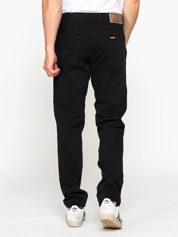 Carrera Jeans Regular Jeans 'Colored Stretch 700'‌‌‌‌‌‌ in Schwarz