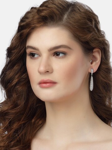 AVANT-GARDE PARIS Ohrringe 'Rosaette' in Silber