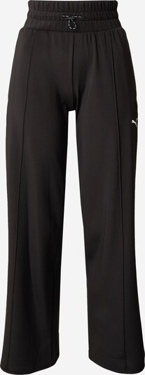 Sportinės kelnės 'Fit Double' iš PUMA, spalva – juoda / balta, Prekių apžvalga
