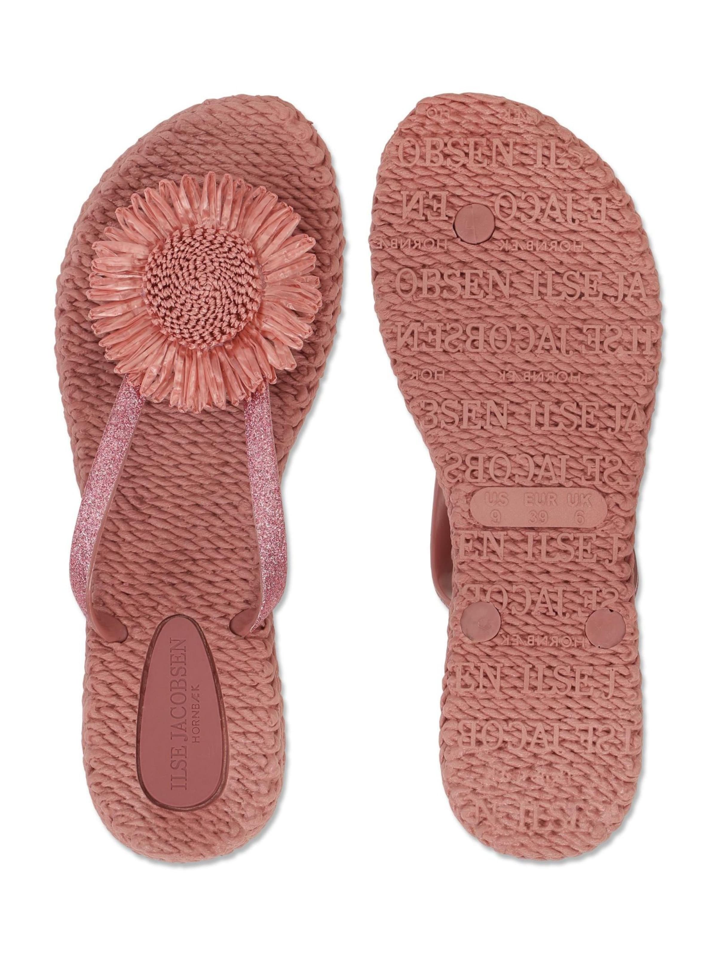 ILSE JACOBSEN T-bar sandals 'CHEERFUL16F' in Red