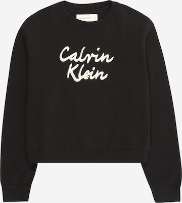 Calvin Klein Jeans Свитер в Черный: спереди