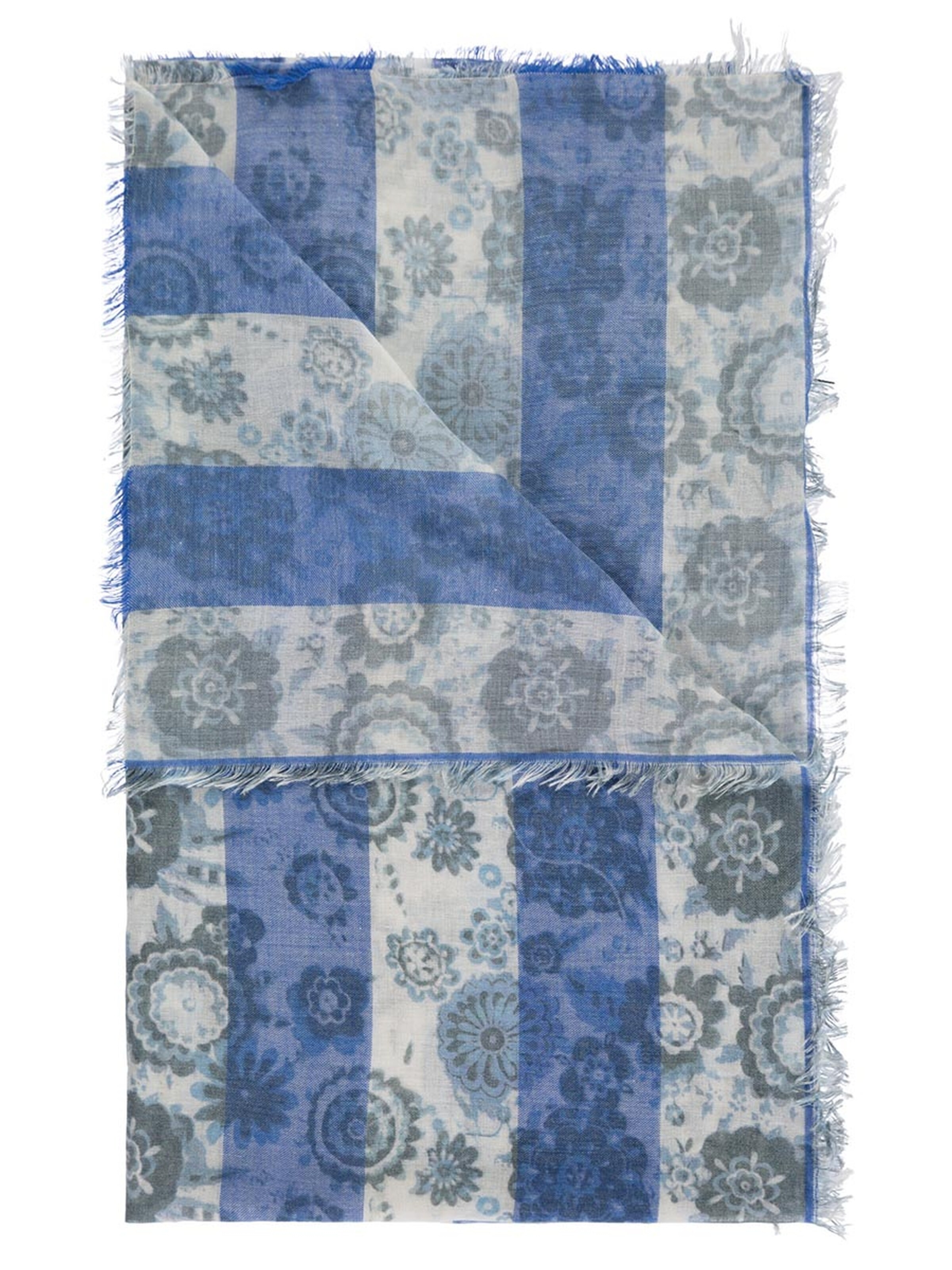 Passigatti Wrap 'Krawattenschal gemustert' in Blue