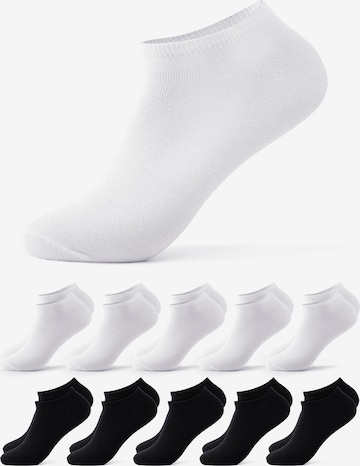 Occulto Socken 'Alexa' in Schwarz: Vorderseite