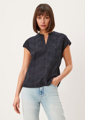 s.Oliver Bluse in Blau: Vorderseite