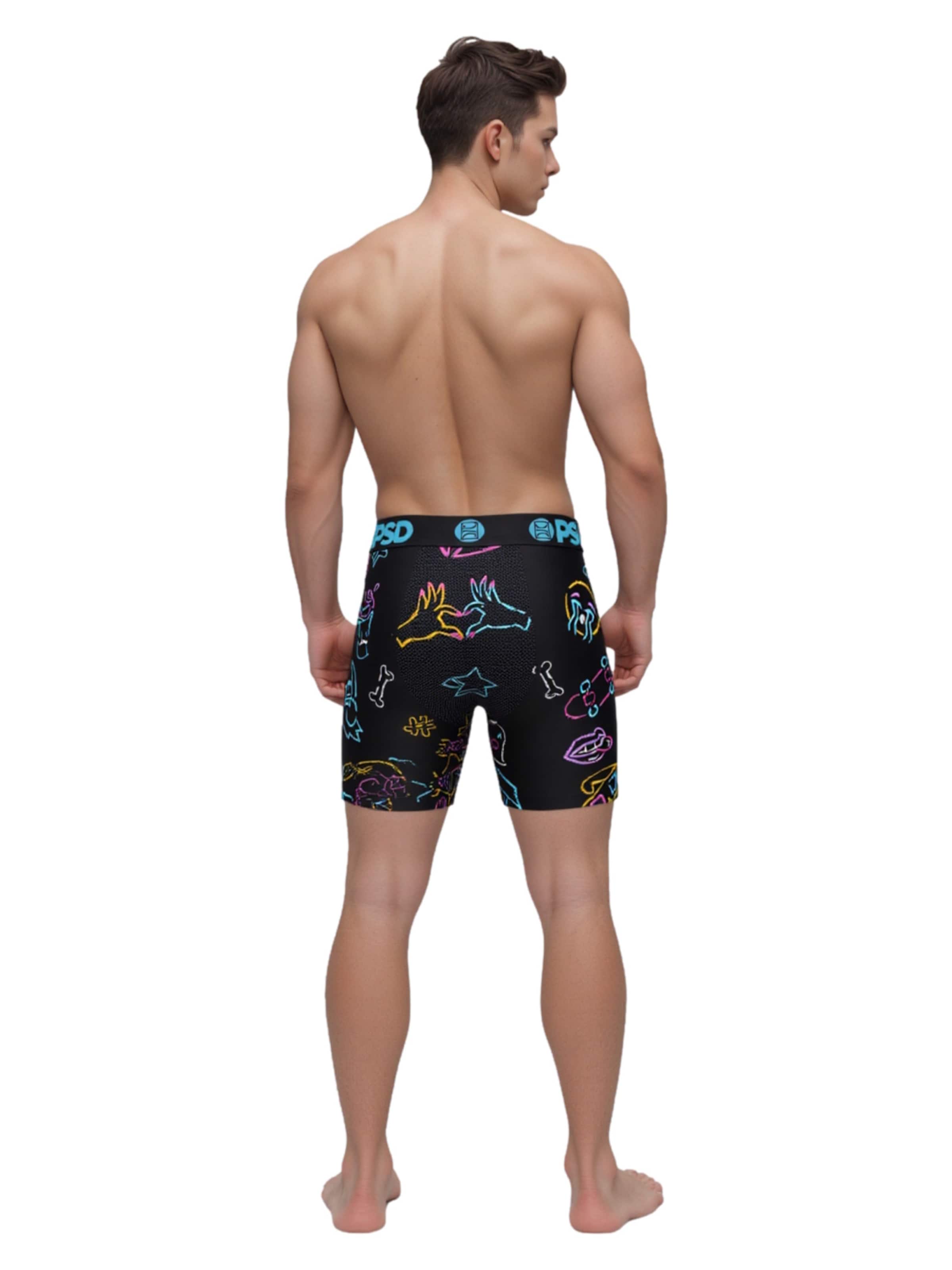 Boxers 'Scribe' PSD en mélange de couleurs