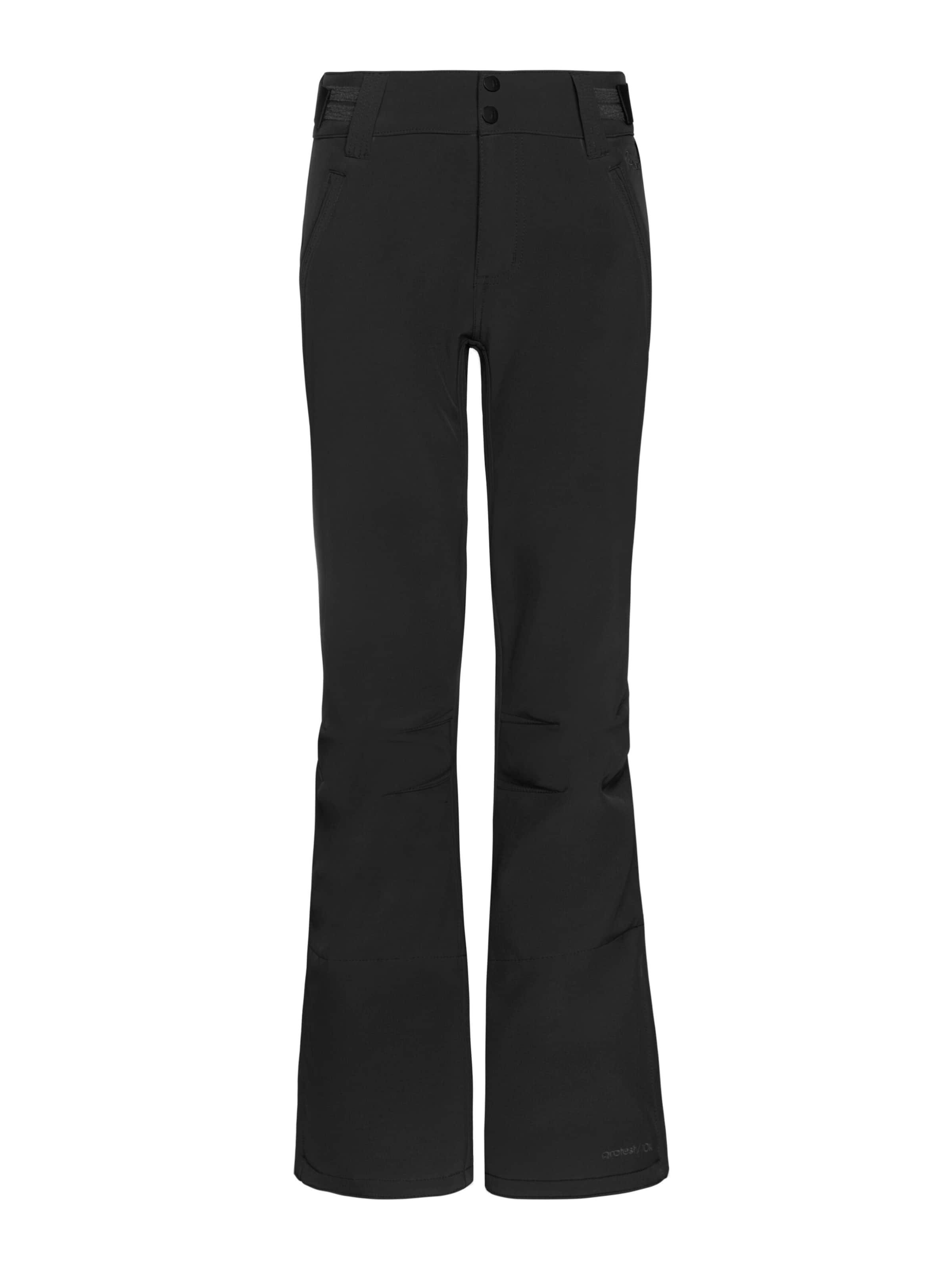 PROTEST Slimfit Sporthose 'RELOLE JR'‌‌ in Schwarz: Vorderseite