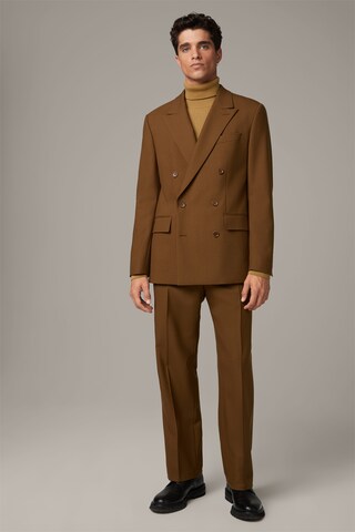 STRELLSON Slim fit Suit Jacket 'Ashton' in Brown