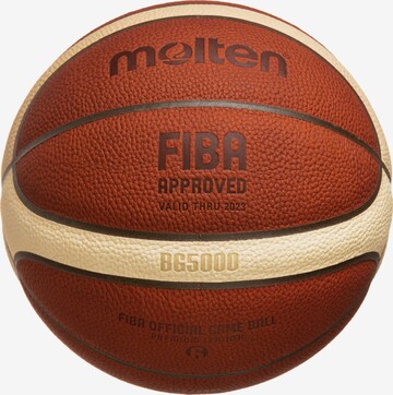 molten Bal 'FIBA Official' in Bruin: voorkant