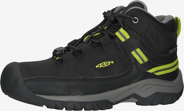 KEEN Boots in Black: front