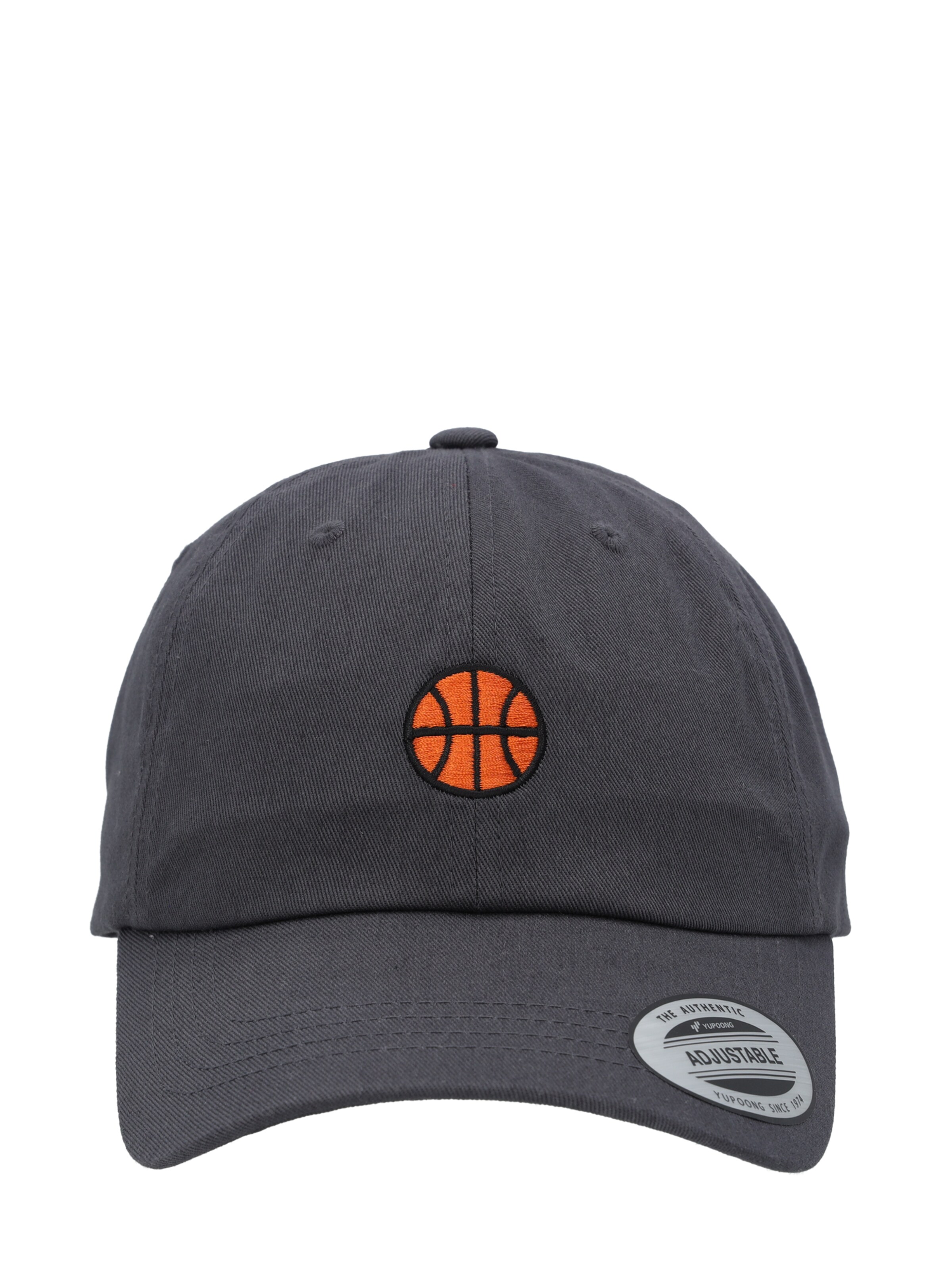 FC BAYERN MÜNCHEN Athletic Cap 'Essentials' in Grey: front