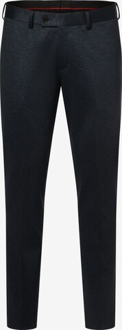 Finshley & Harding London Regular Broek 'Hoxdon' in Blauw: voorkant