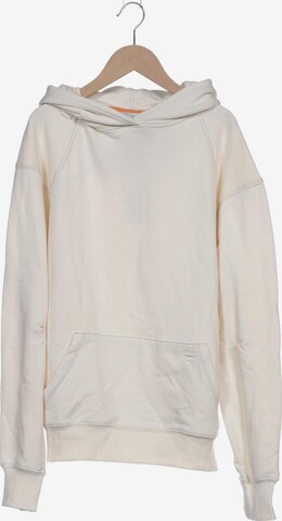 Pull&Bear Sweatshirt & Zip-Up Hoodie in S in White: front