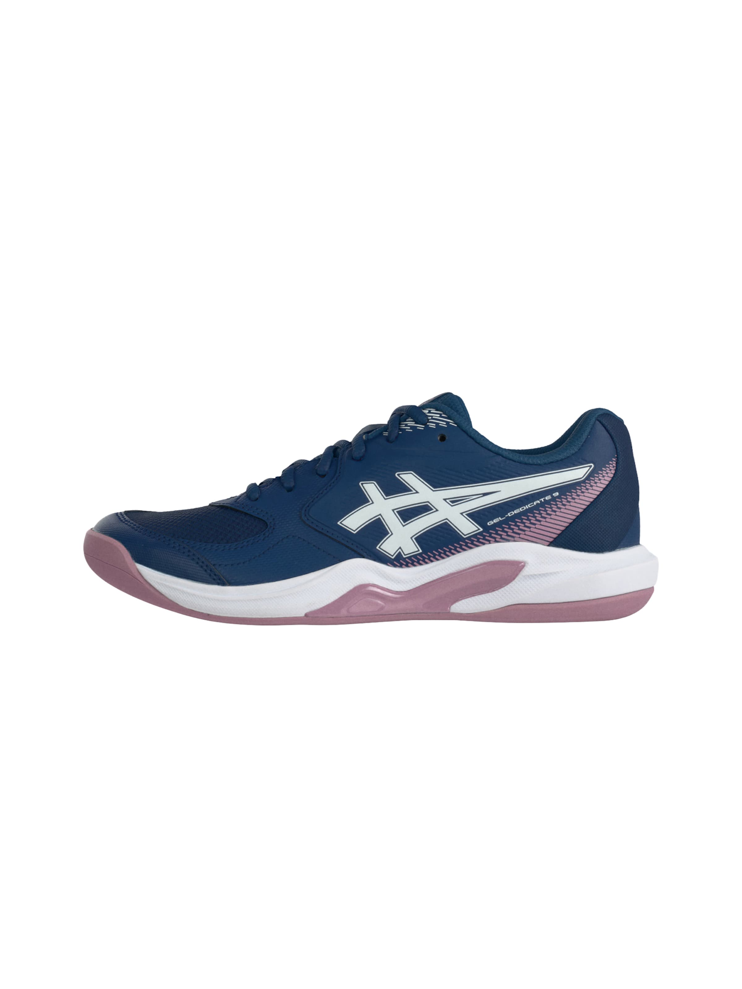 ASICS Spordijalats 'Gel-Dedicate 9' 35,5 suuruses tumesinine / kahvatulilla / valge, Tootevaade