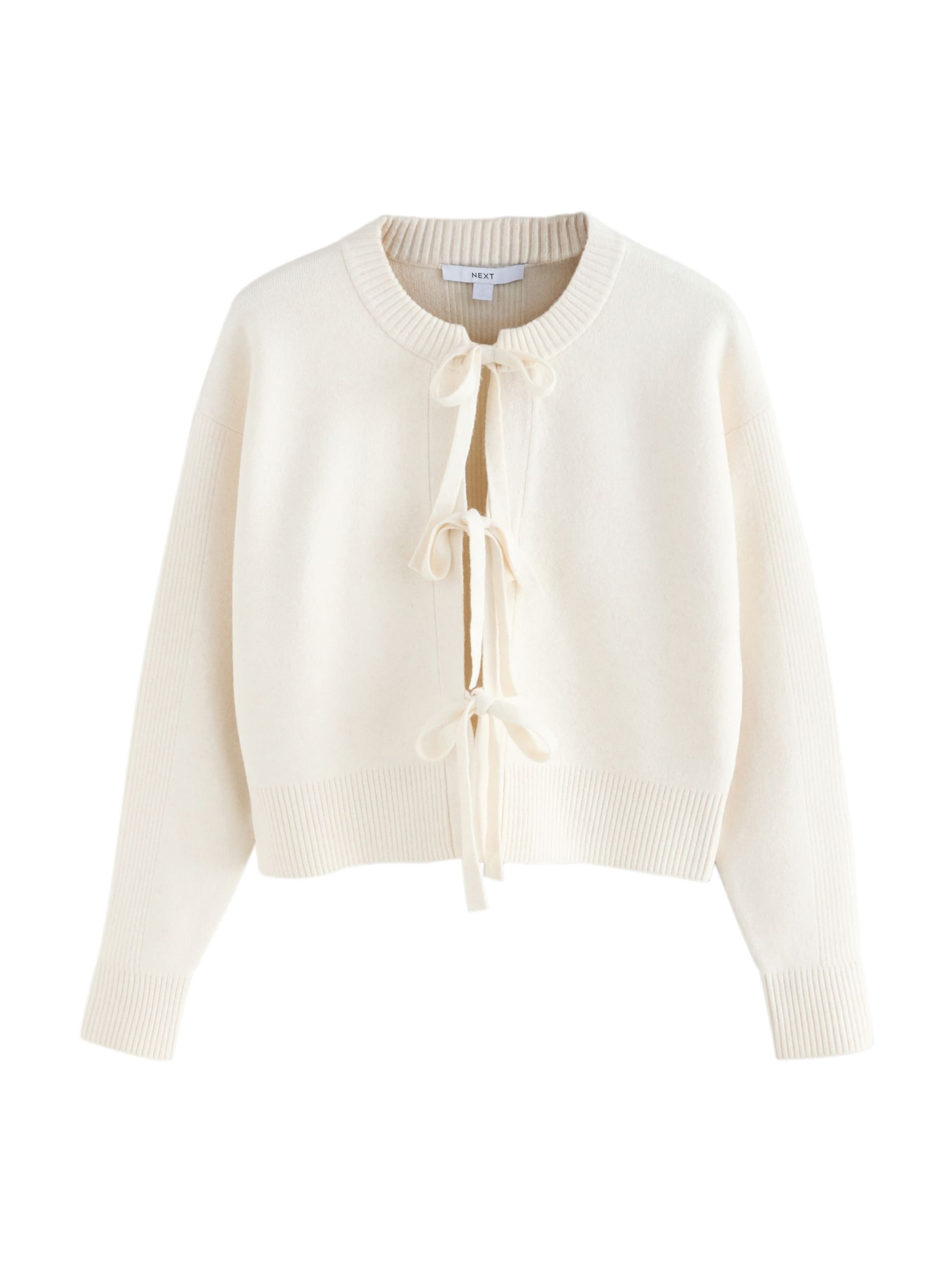 Next Kardigán - bézs: elől