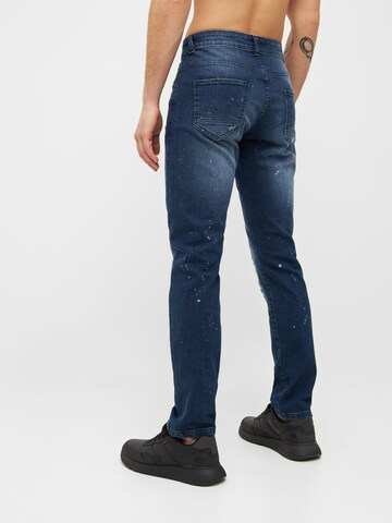 BENCH Slimfit Jeans 'SLIM' in Blauw