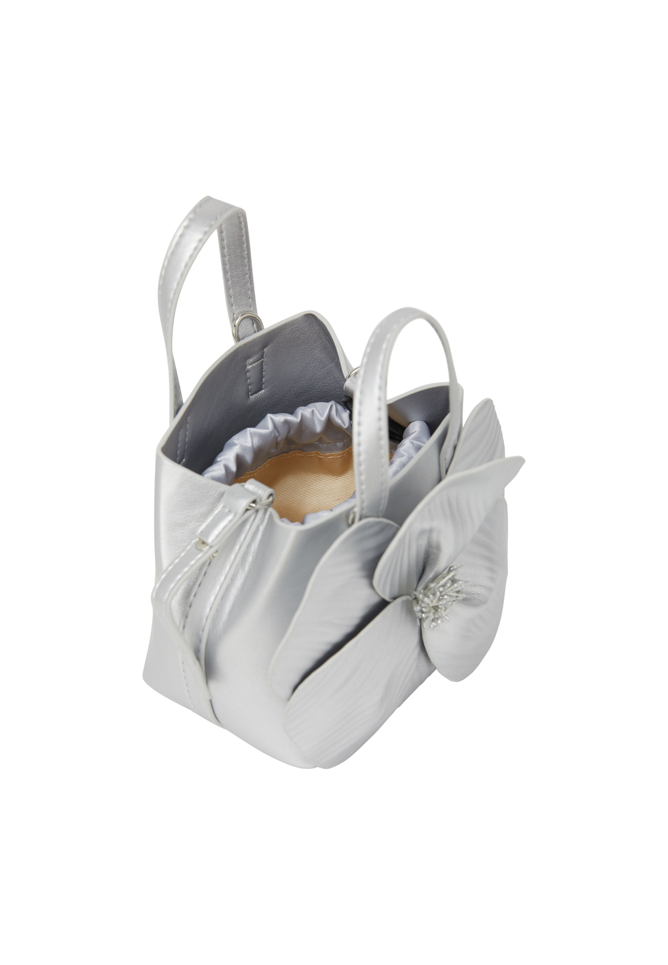 faina Pisemska torbica | srebrna barva