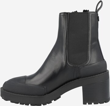 Love Moschino Stiefelette 'BIKER' in Schwarz