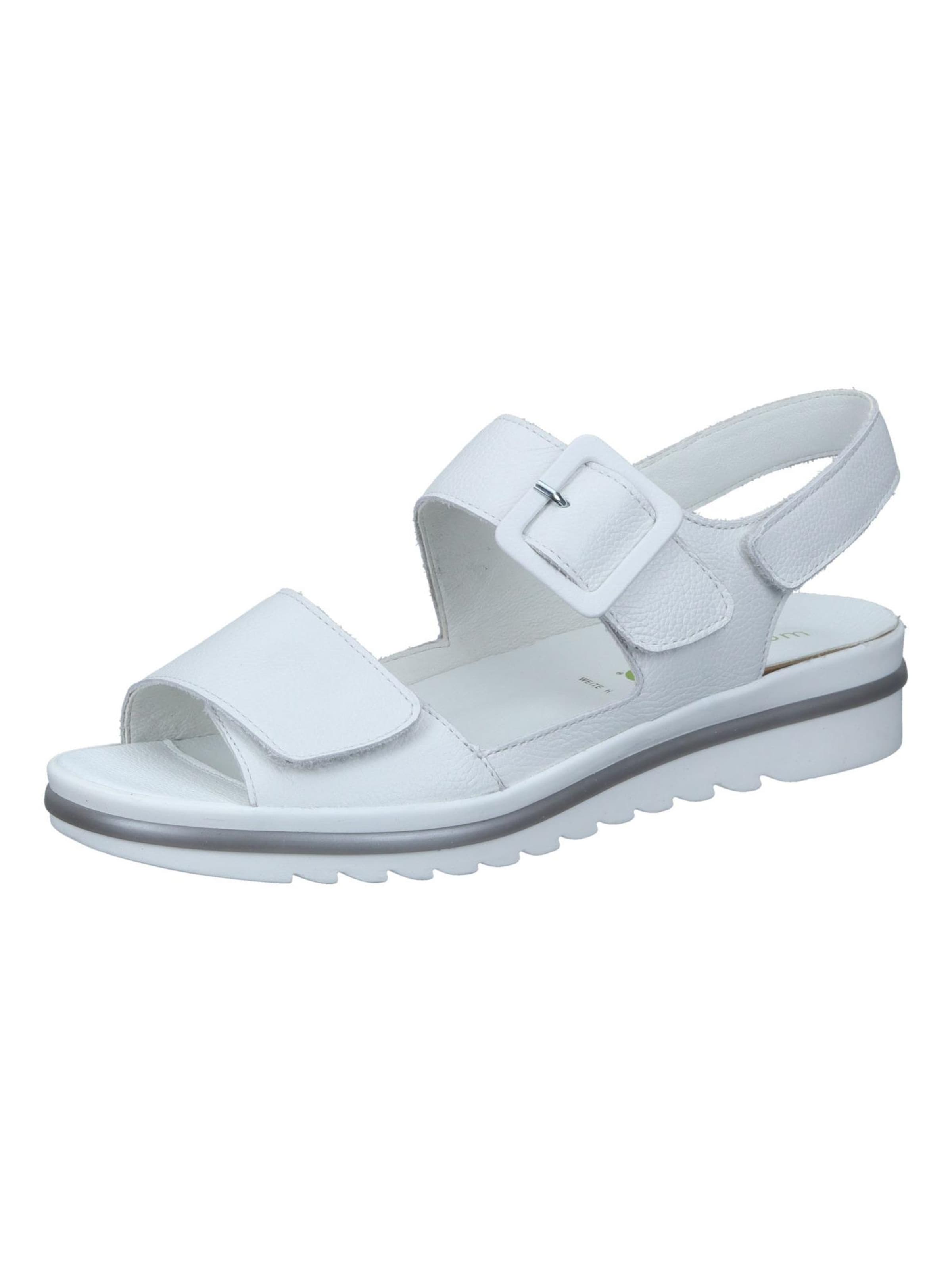 WALDLÄUFER Sandale 'Sandaletten'‌‌‌‌‌‌‌ in Weiß: Vorderseite