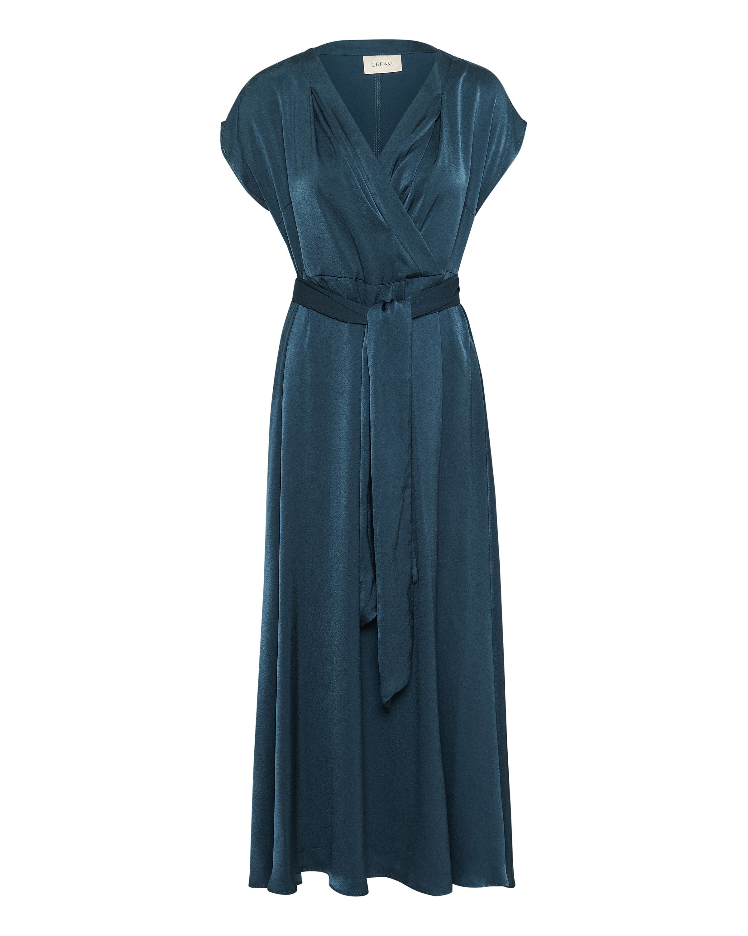 Cream Kjole i overstørrelse 'Noretta' i blå: forside