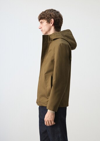 MANGO MAN Between-Seasons Parka 'Iker' in Brown