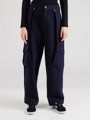 VERSTIQUE Loosefit Hose in Blau: Vorderseite