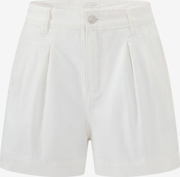 SASSYCLASSY Loose fit Pants in White: front