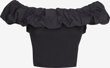 Influencer Top in Schwarz: predná strana