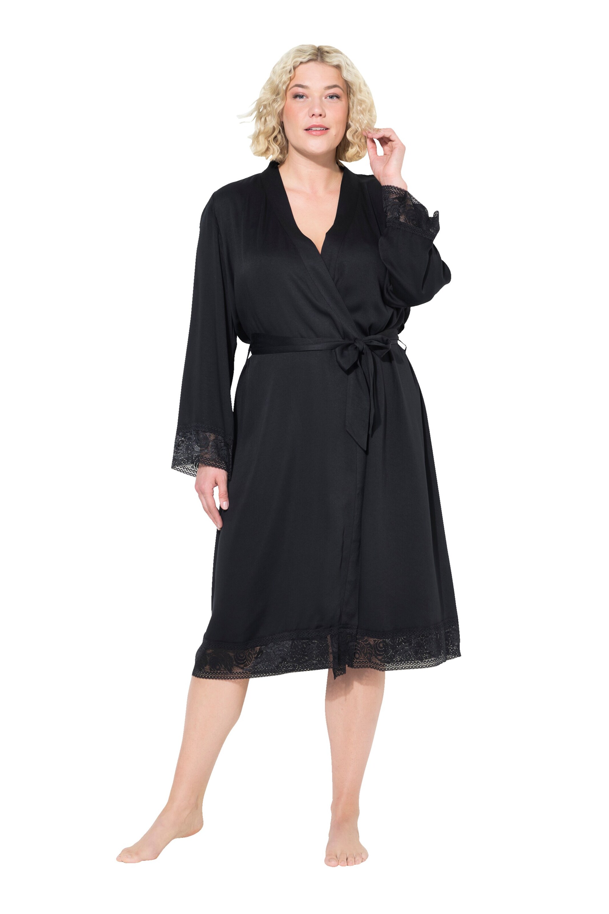 TruYou Dressing gown in Black