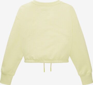 TOM TAILOR Sweatshirt in Yellow