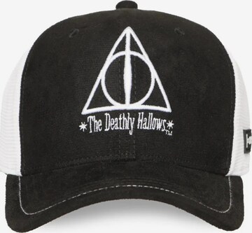 Capslab Czapka z daszkiem 'Gorra capslab negra reliquias de la muerte hp3 dea trucker cap' w kolorze czarny: przód