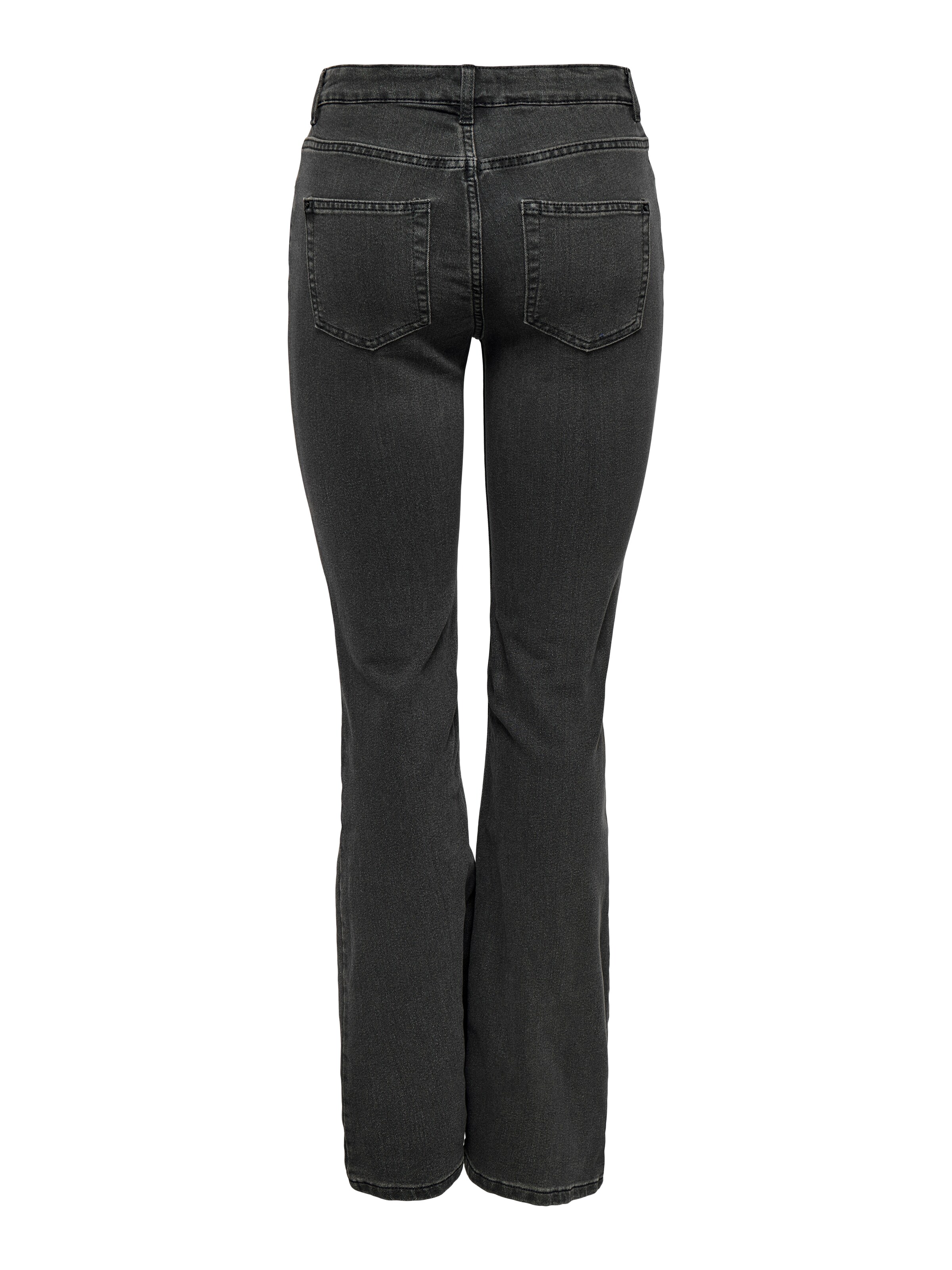 Flared Jeans 'ONLHUSH' di ONLY in grigio