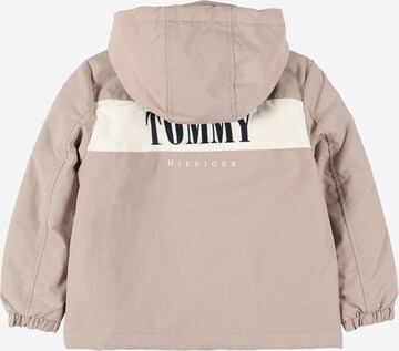 TOMMY HILFIGER Prehodna jakna | siva barva