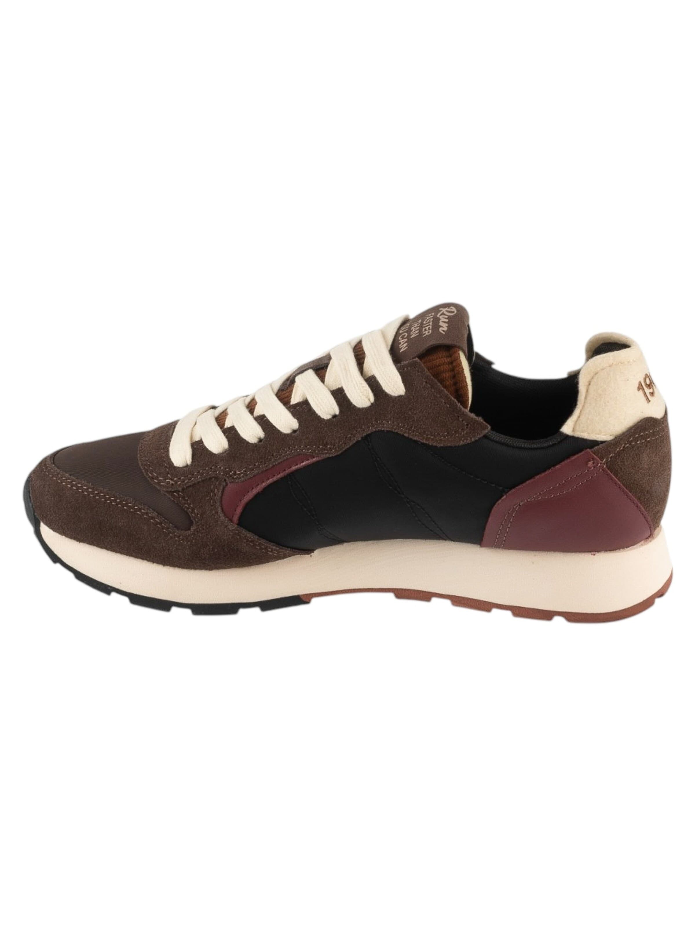 SUN68 Sneakers laag 'Tom Winter Style' in Bruin