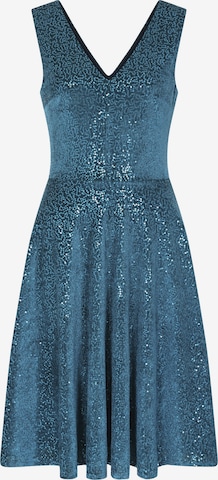 HotSquash Suknia wieczorowa w kolorze niebieski: przód