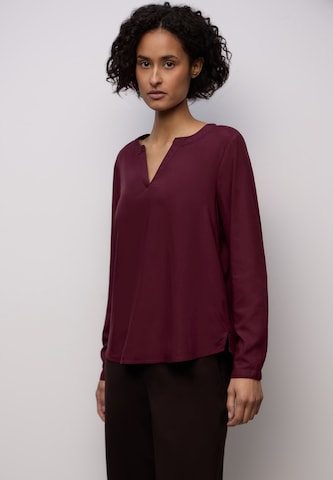 STREET ONE Tunic in Red: front