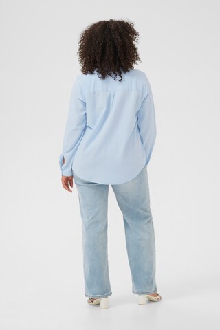 KAFFE CURVE Blouse 'KCNana' in Blue