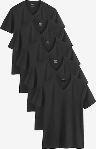 Next Shirt in Black: front