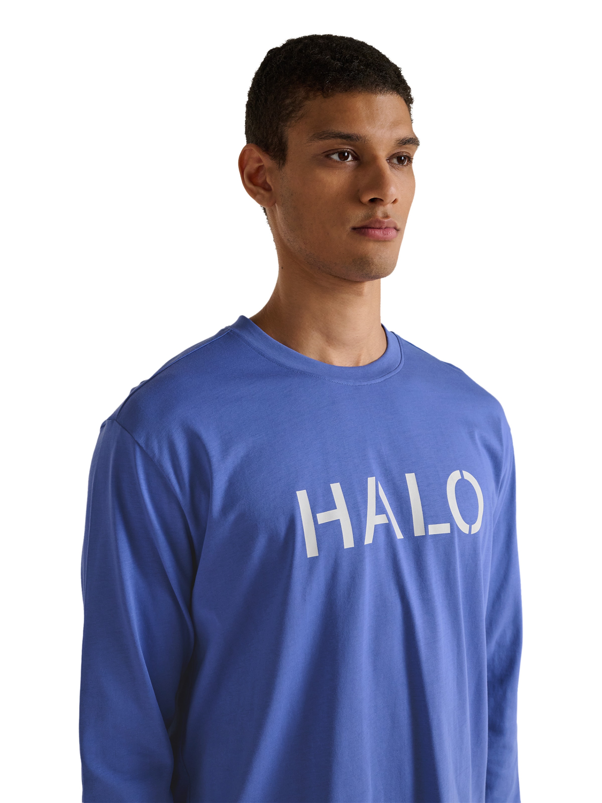 HALO Shirt 'Uniform' in Blauw